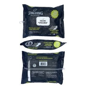 Spalding Adult Mens, 30 Pack Show Socks